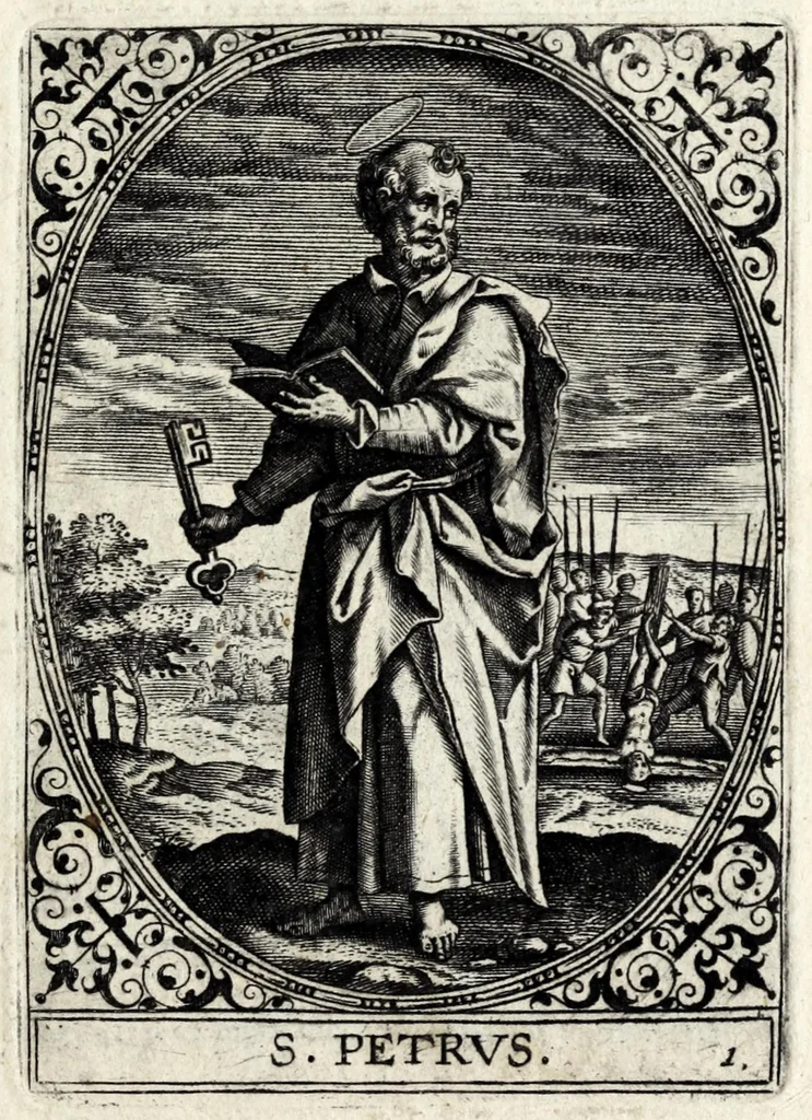 An illustration from [Religious engravings, 1600, leaf 49