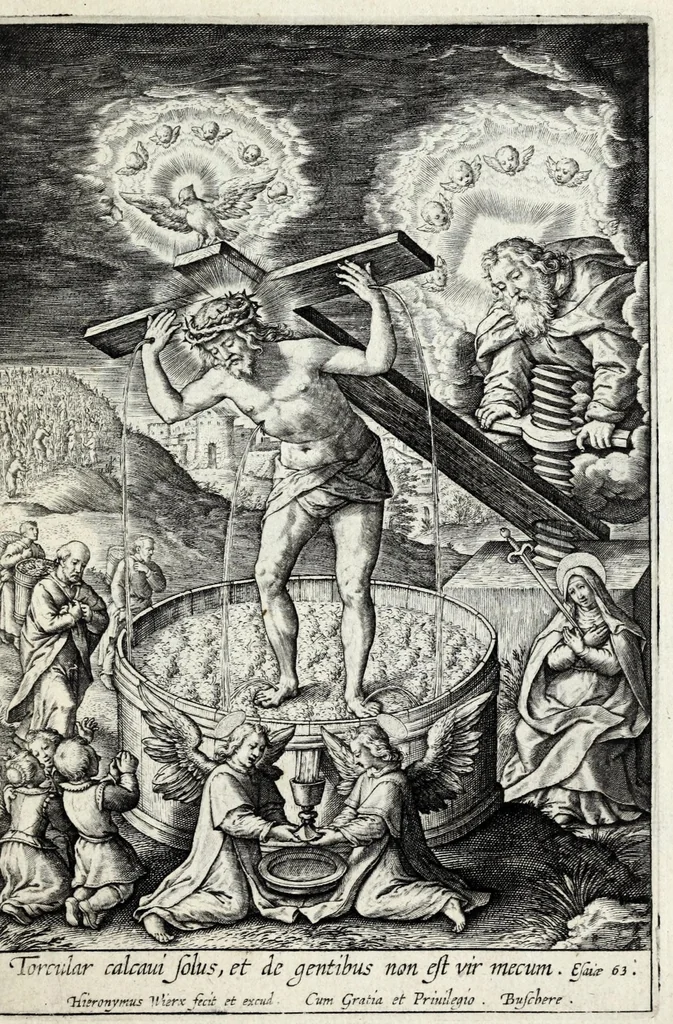 An illustration from [Religious engravings, 1600, leaf 5