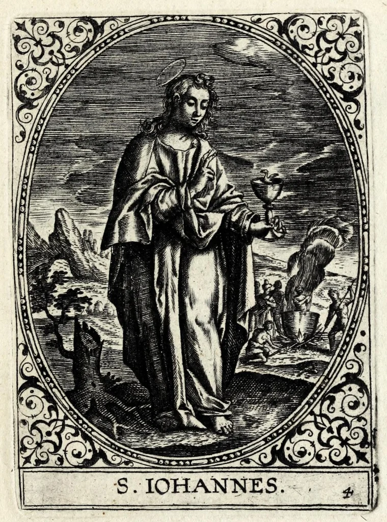 An illustration from [Religious engravings, 1600, leaf 53