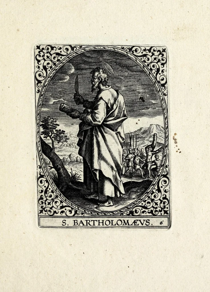 An illustration from [Religious engravings, 1600, leaf 61