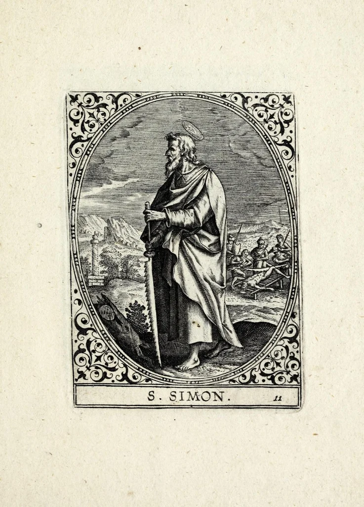 An illustration from [Religious engravings, 1600, leaf 69