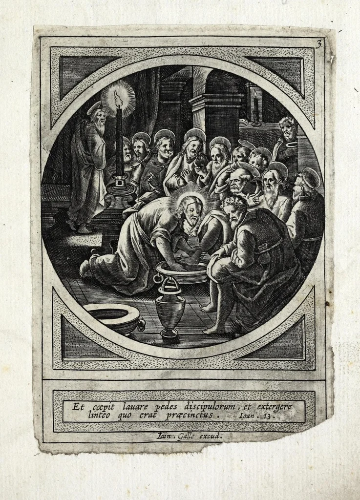 An illustration from [Religious engravings, 1600, leaf 7