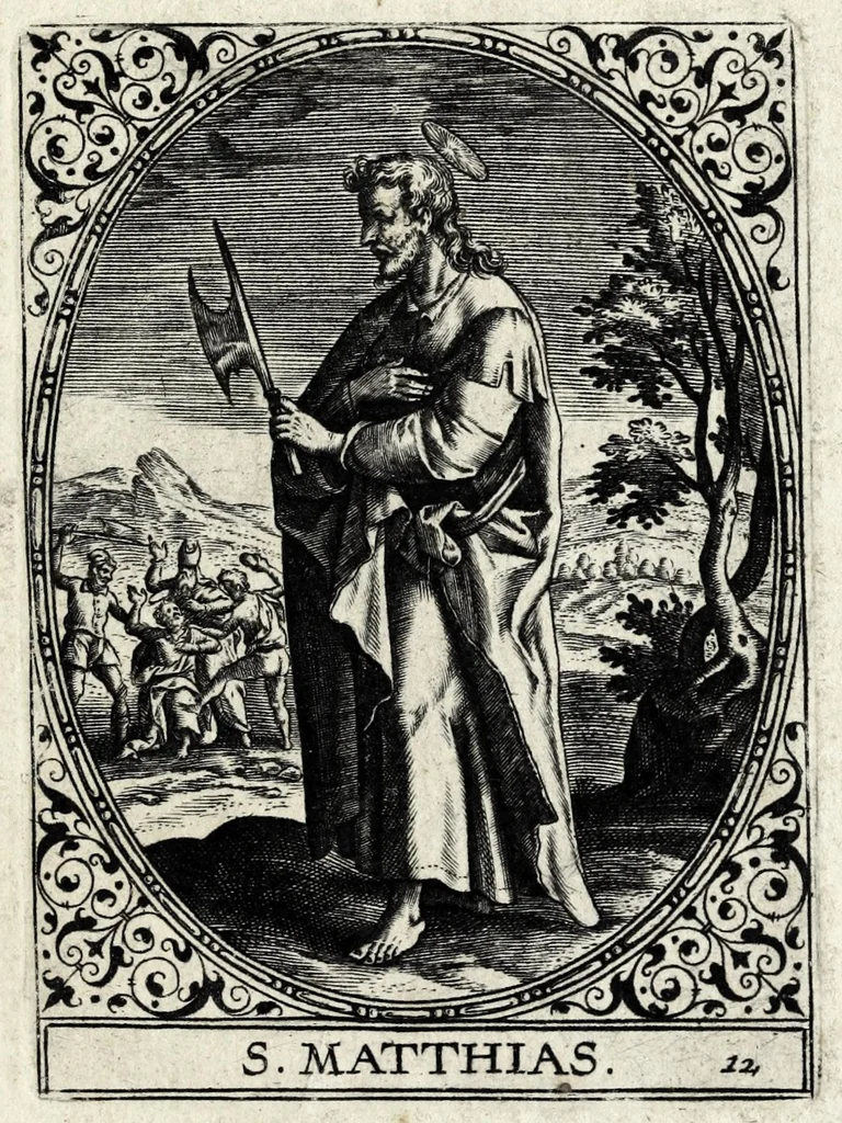 An illustration from [Religious engravings, 1600, leaf 73