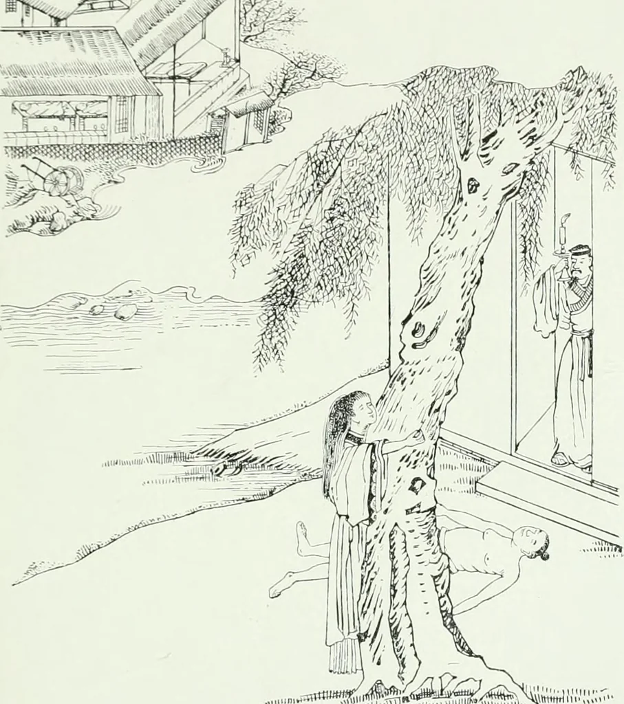 An illustration from The religious system of China, its ancient forms, evolution, history and present aspect, manners, customs and social institutions connected therewith. Published with a subvention from the Dutch colonial government, 1892, leaf 288