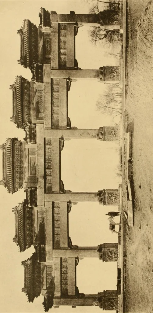 An illustration from The religious system of China, its ancient forms, evolution, history and present aspect, manners, customs and social institutions connected therewith, 1892, leaf 413