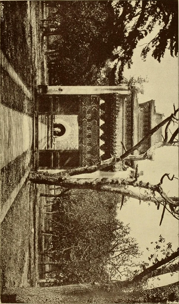 An illustration from The religious system of China, its ancient forms, evolution, history and present aspect, manners, customs and social institutions connected therewith, 1892, leaf 448