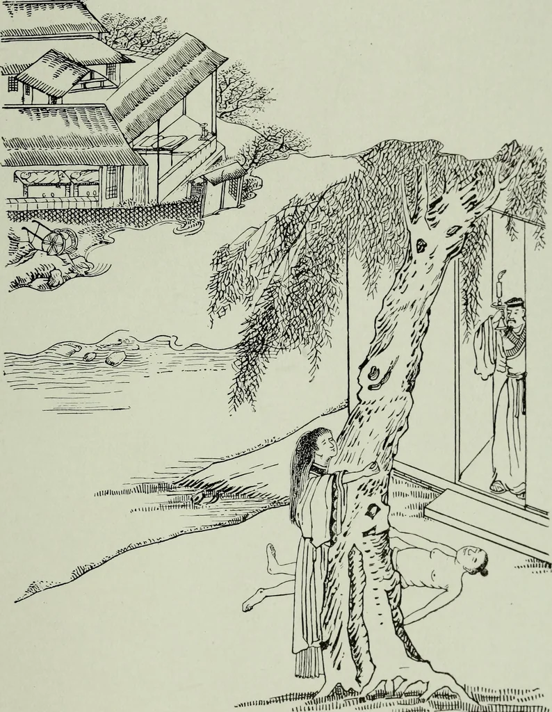 An illustration from The religious system of China, its ancient forms, evolution, history and present aspect, manners, custom and social institutions connected therewith, 1892, leaf 286