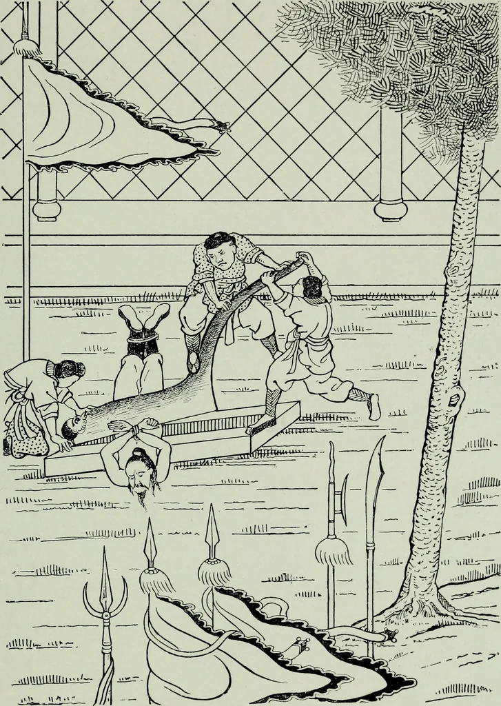 An illustration from The religious system of China, its ancient forms, evolution, history and present aspect, manners, custom and social institutions connected therewith, 1892, leaf 392