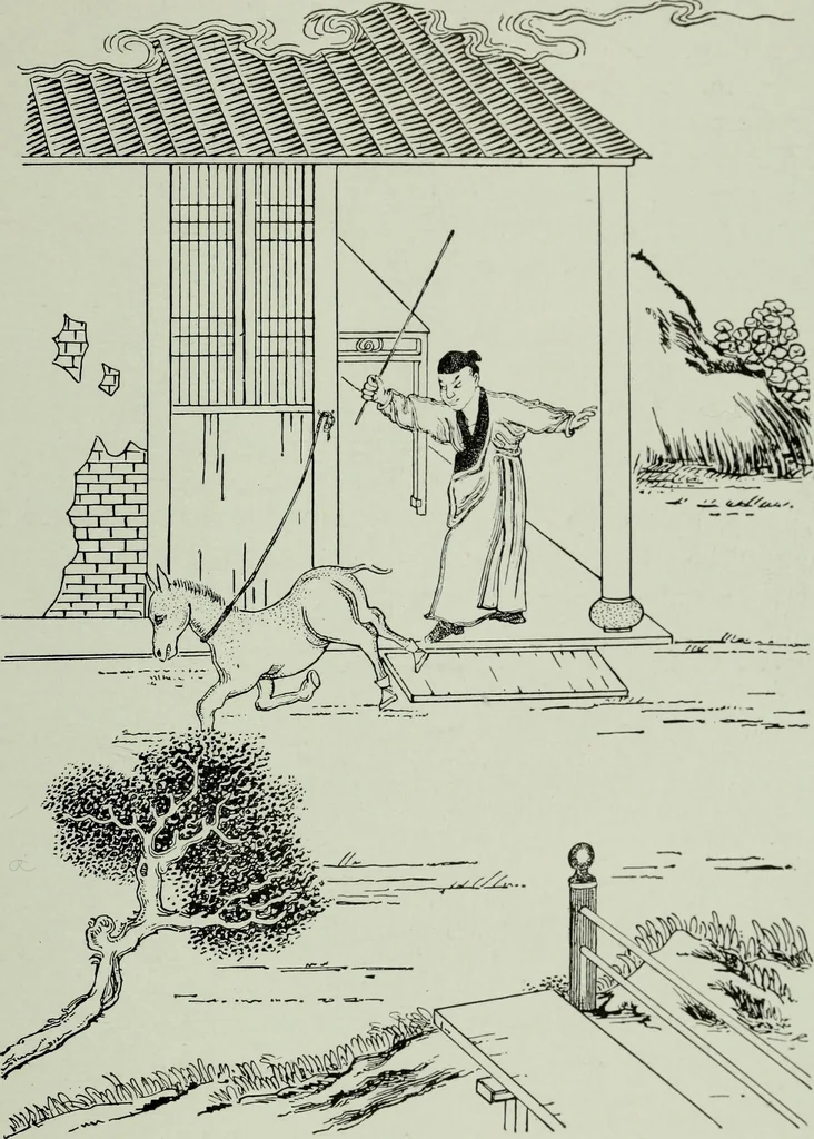 An illustration from The religious system of China, its ancient forms, evolution, history and present aspect, manners, custom and social institutions connected therewith, 1892, leaf 456