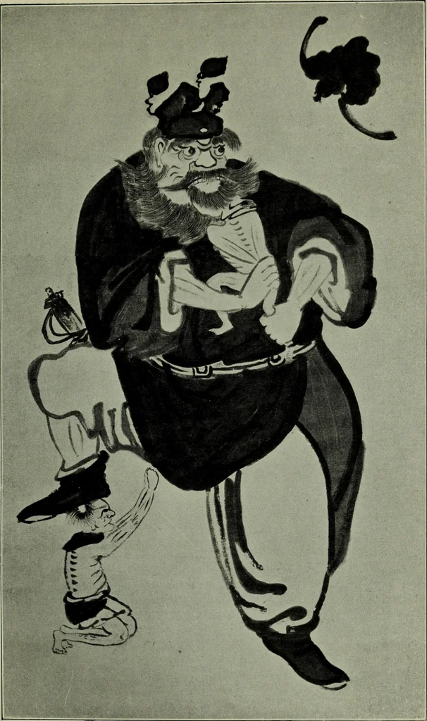 An illustration from The religious system of China, its ancient forms, evolution, history and present aspect, manners, custom and social institutions connected therewith, 1892, leaf 276