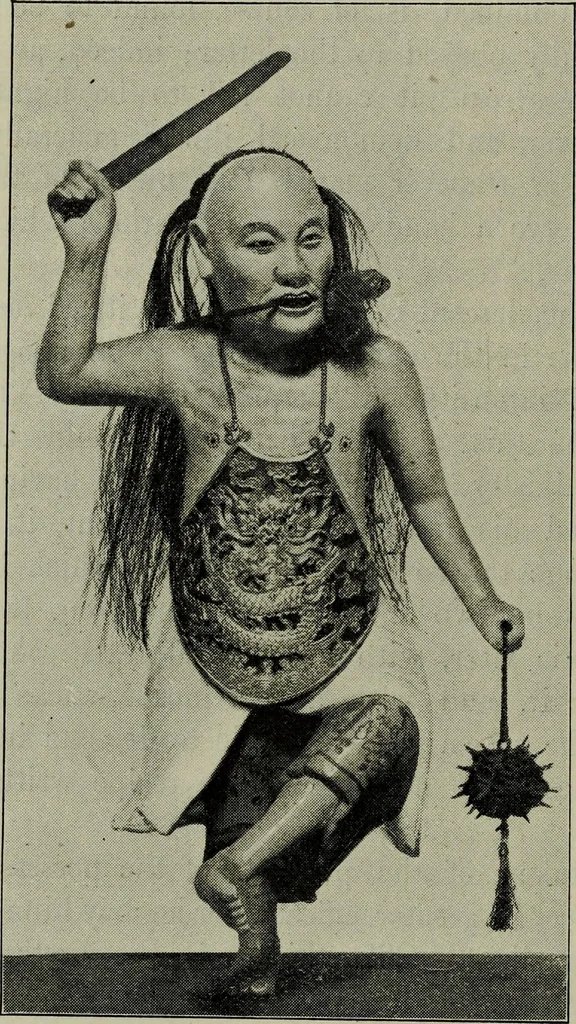 An illustration from The religious system of China, its ancient forms, evolution, history and present aspect, manners, custom and social institutions connected therewith, 1892, leaf 383
