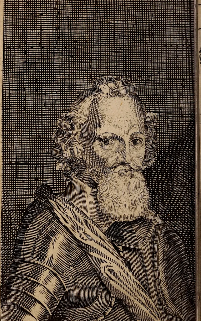 An illustration from Reliquiæ Wottonianæ. Or, A collection of lives, letters, poems; with characters of sundry personages: : and other incomparable pieces of language and art., 1651, leaf 69