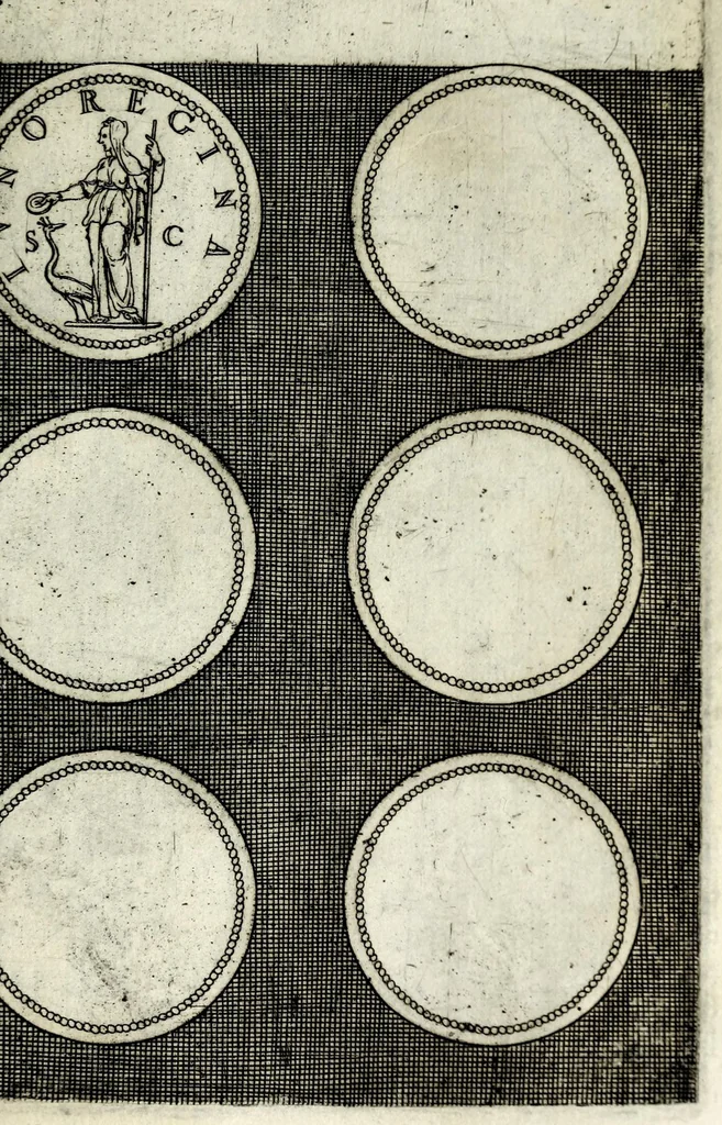 An illustration from Reliqvae avgvstarvm imagines, 1600, leaf 31