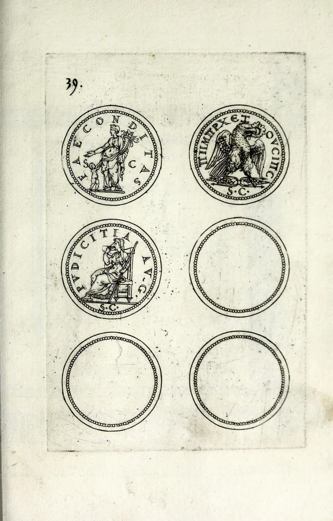 An illustration from Reliqvae avgvstarvm imagines, 1600, leaf 79