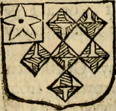 An illustration from Remaines concerning Britain: their languages, names, surnames, allusions, anagrammes, armories, monies, empreses, apparell, artillarie, wise speeches, proverbs, poesies, epitaphs, 1674, leaf 291