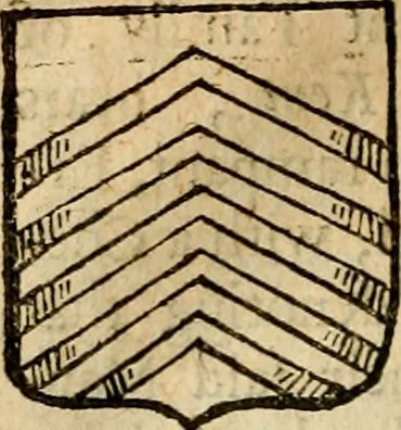 An illustration from Remaines concerning Britain: their languages, names, surnames, allusions, anagrammes, armories, monies, empreses, apparell, artillarie, wise speeches, proverbs, poesies, epitaphs, 1674, leaf 293