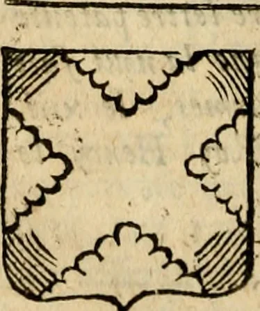 An illustration from Remaines concerning Britain: their languages, names, surnames, allusions, anagrammes, armories, monies, empreses, apparell, artillarie, wise speeches, proverbs, poesies, epitaphs, 1674, leaf 299