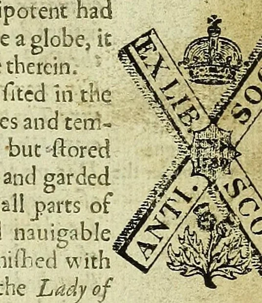An illustration from Remaines, concerning Britaine: but especially England, and the inhabitants thereof. Their languages. Names. Surnames. Allusions. Anagrammes. Armories. Monies. Empreses. Apparell. Artillary. Wise speeches. Prouerbs. Poesies. Epitaphs, 1623, leaf 11