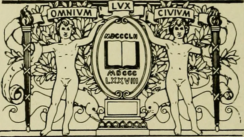 An illustration from Remaines concerning Britaine : their Languages. Names. Surnames. Allusions. Anagrammes. Armories. Monies. Empresses. Apparell. Artillarie. Wise speeches. Proverbs. Poesies. Epitaphes., 1636, leaf 1