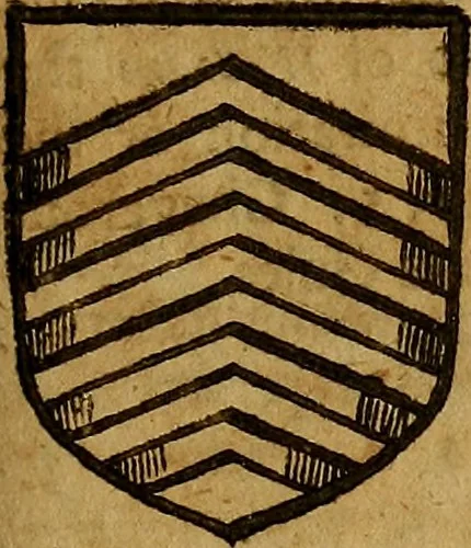 An illustration from Remaines concerning Britaine : their Languages. Names. Surnames. Allusions. Anagrammes. Armories. Monies. Empresses. Apparell. Artillarie. Wise speeches. Proverbs. Poesies. Epitaphes., 1636, leaf 222