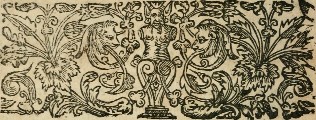 An illustration from The remaines of the Right Honorable Francis Lord Verulam, Viscount of St. Albanes, sometimes Lord Chancellour of England. Being essayes and severall letters to severall great personages, and other pieces of various and high concernment not heretofore published. A table whereof for the readers more ease is adjoyned, 1648, leaf 101