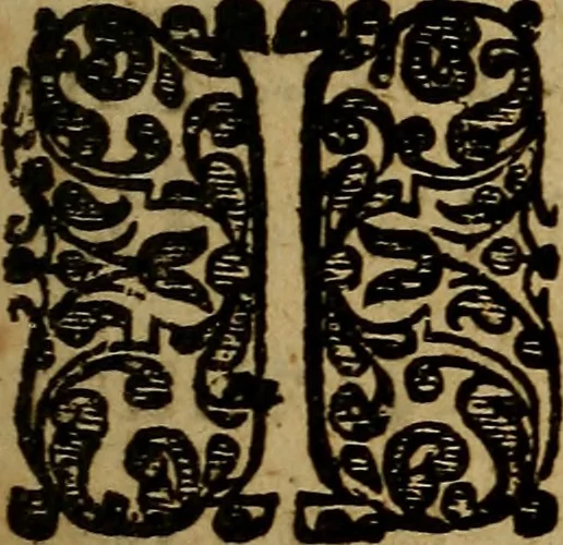 An illustration from Remains concerning Britain: : their languages, names, surnames, allusions, anagramms, armories, moneys, impresses, apparel, artillerie, wise speeches, proverbs, poesies, epitaphs, 1674, leaf 12