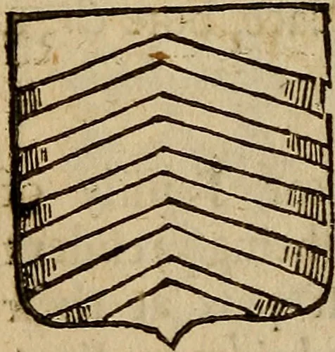 An illustration from Remains concerning Britain: : their languages, names, surnames, allusions, anagramms, armories, moneys, impresses, apparel, artillerie, wise speeches, proverbs, poesies, epitaphs, 1674, leaf 295
