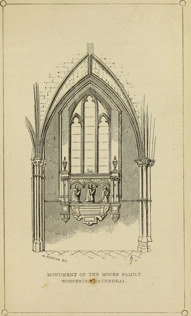 An illustration from Remarks on English churches and on the expediency of rendering sepulchral memorials subservient to pious and Christian uses, 1843, leaf 136