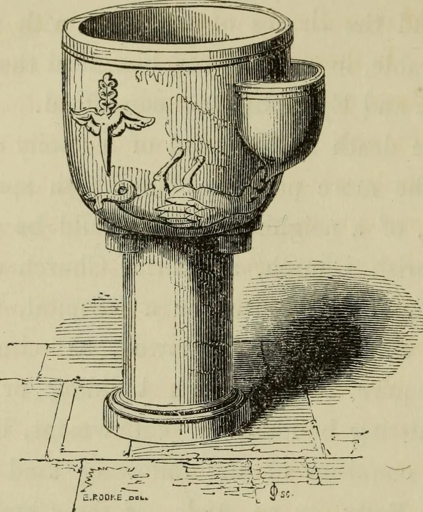 An illustration from Remarks on English churches and on the expediency of rendering sepulchral memorials subservient to pious and Christian uses, 1843, leaf 139