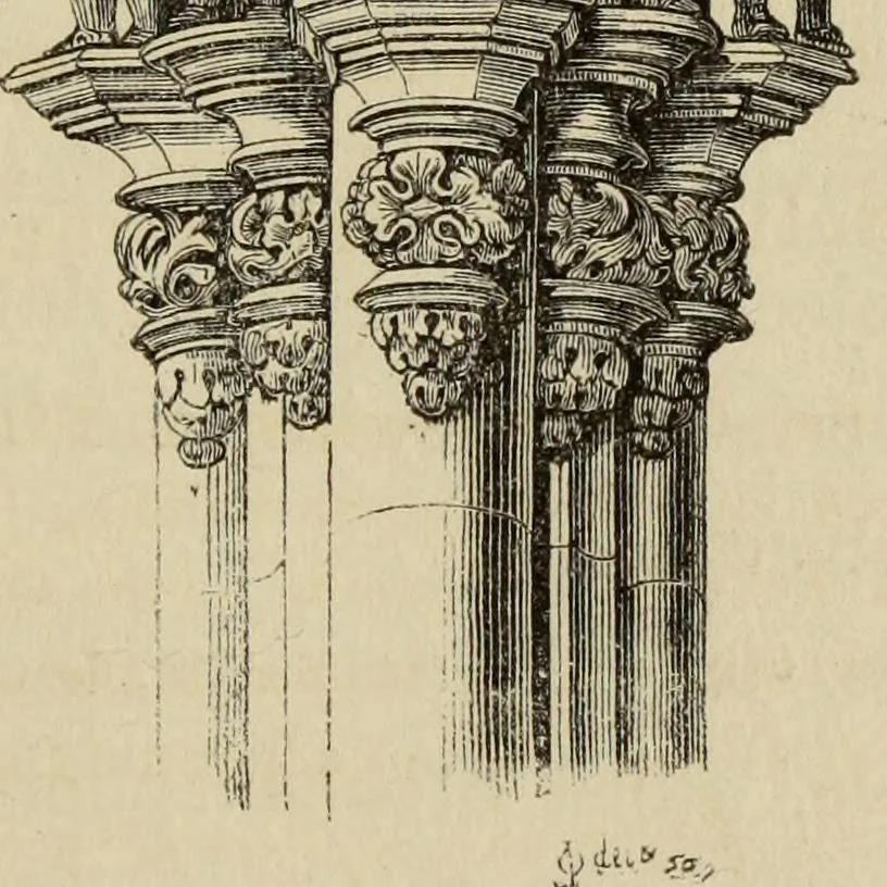 An illustration from Remarks on English churches and on the expediency of rendering sepulchral memorials subservient to pious and Christian uses, 1843, leaf 146