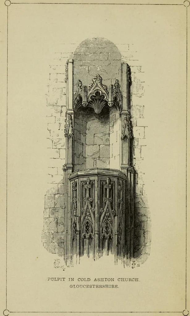 An illustration from Remarks on English churches and on the expediency of rendering sepulchral memorials subservient to pious and Christian uses, 1843, leaf 31