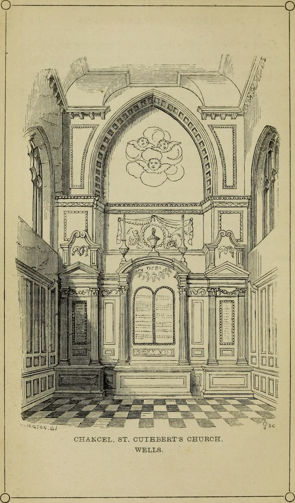 An illustration from Remarks on English churches and on the expediency of rendering sepulchral memorials subservient to pious and Christian uses, 1843, leaf 71