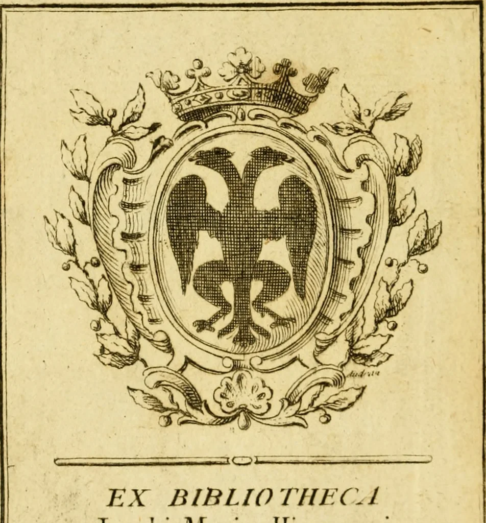 An illustration from Remarques critiques sur les oeuvres d'Horace : avec une nouvelle traduction .., 1681, leaf 1