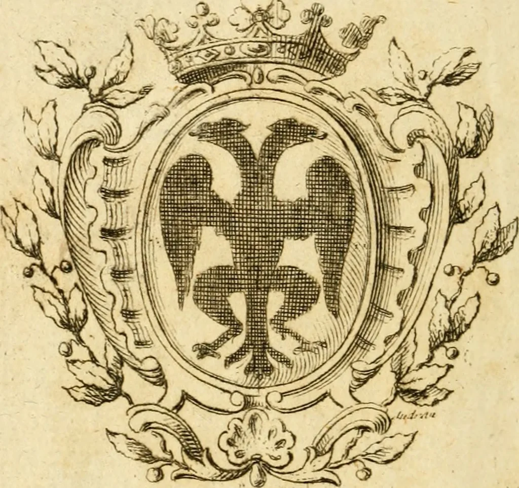 An illustration from Remarques critiques sur les oeuvres d'Horace : avec une nouvelle traduction .., 1681, leaf 1