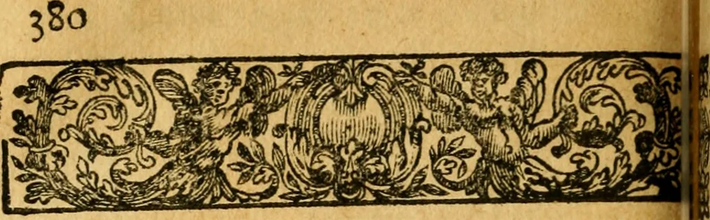 An illustration from Remarques critiques sur les oeuvres d'Horace : avec une nouvelle traduction .., 1681, leaf 383