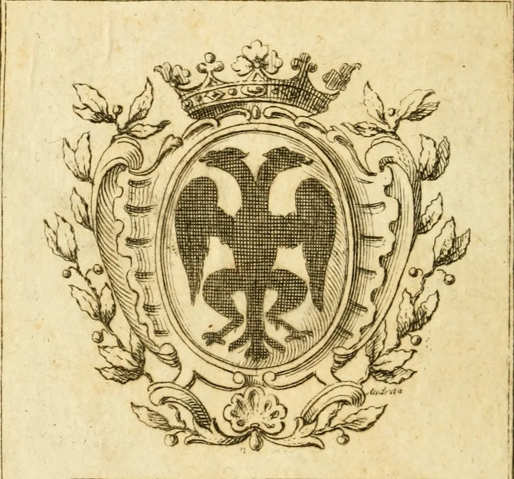 An illustration from Remarques critiques sur les oeuvres d'Horace : avec une nouvelle traduction .., 1681, leaf 1