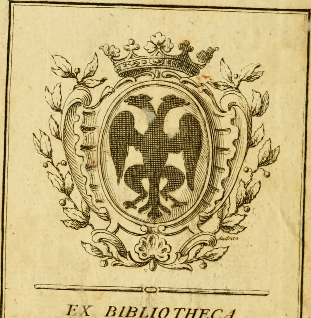 An illustration from Remarques critiques sur les oeuvres d'Horace : avec une nouvelle traduction .., 1681, leaf 1