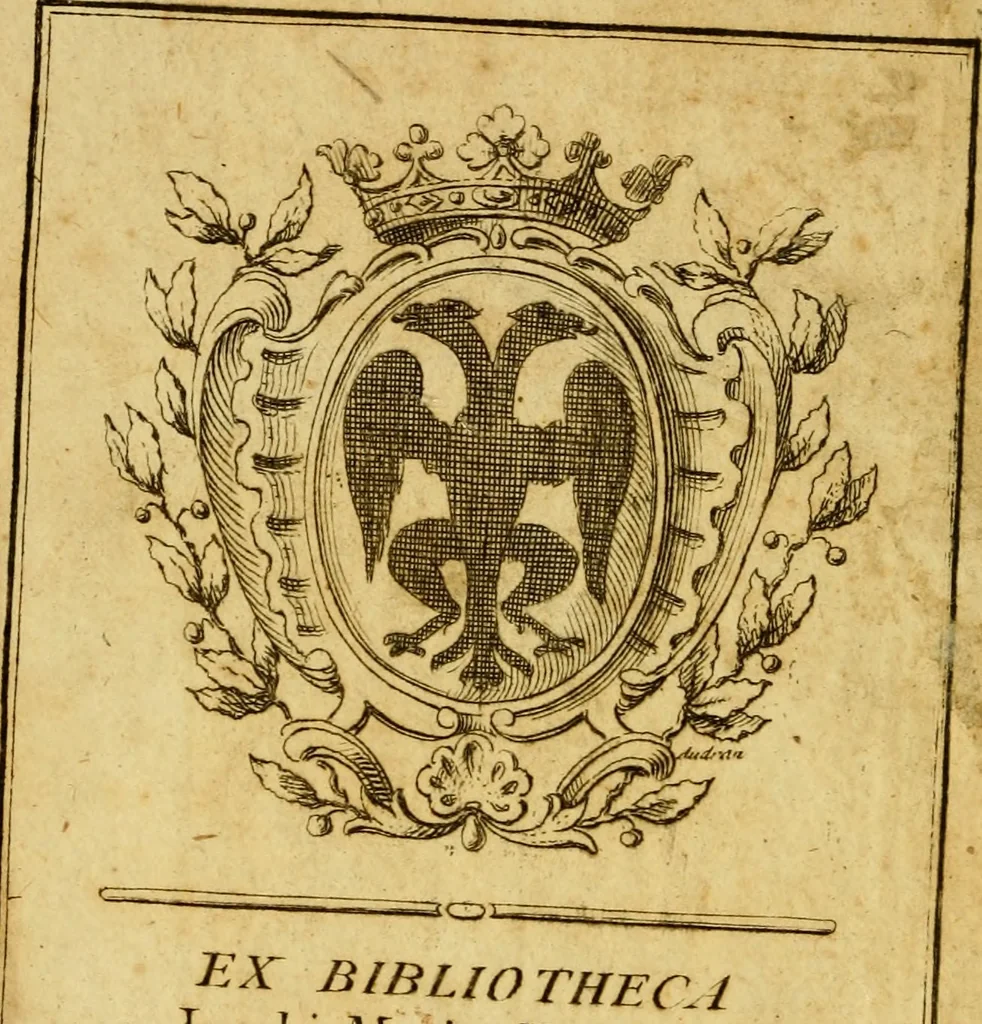An illustration from Remarques critiques sur les oeuvres d'Horace : avec une nouvelle traduction .., 1681, leaf 1