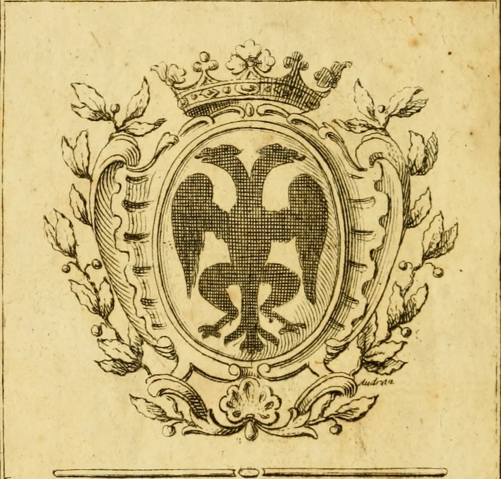 An illustration from Remarques critiques sur les oeuvres d'Horace : avec une nouvelle traduction .., 1681, leaf 1