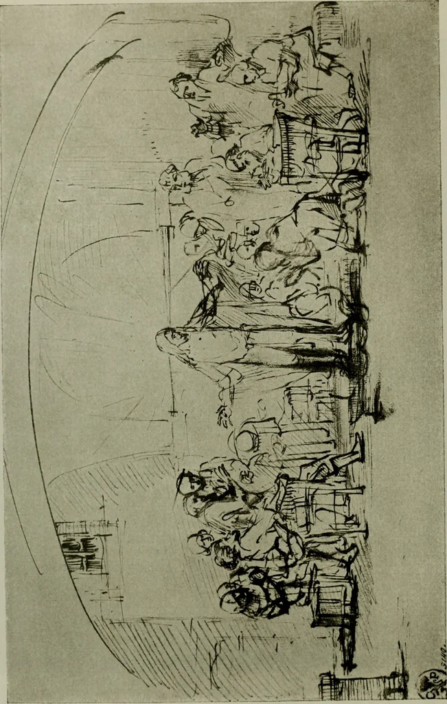 An illustration from Rembrandt handzeichnungen, 1919, leaf 115