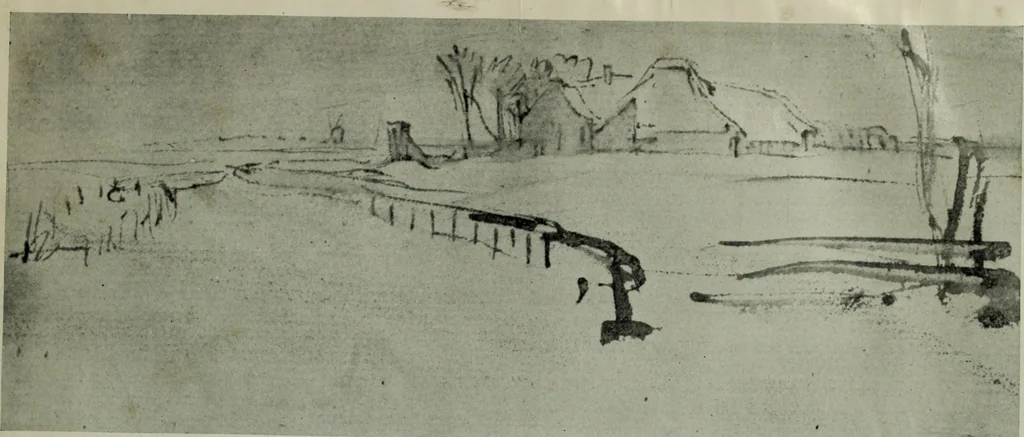 An illustration from Rembrandt handzeichnungen, 1919, leaf 30