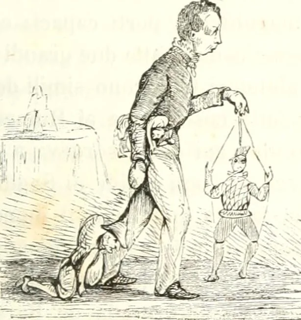 An illustration from Reminescenze e fantasie, 1841, leaf 64