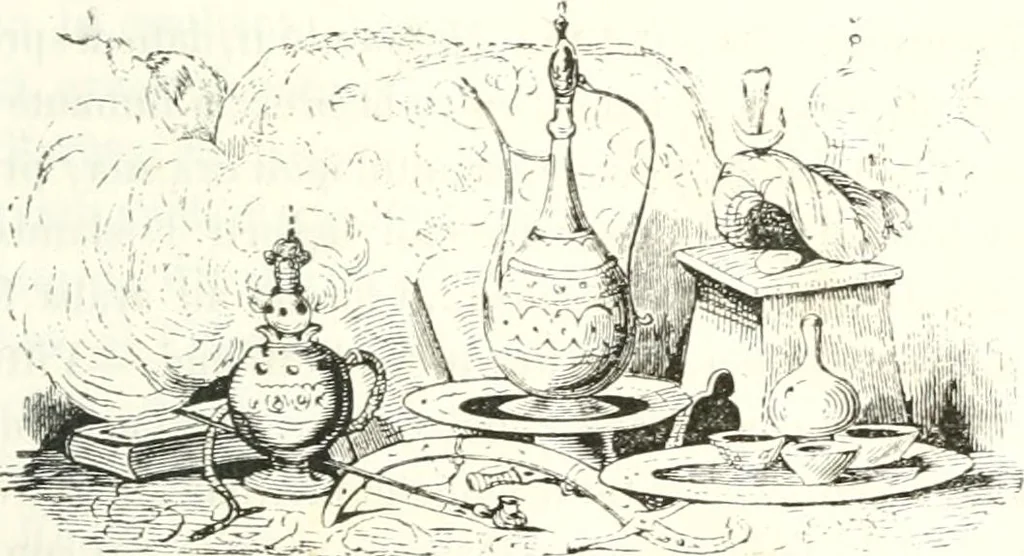 An illustration from Reminescenze e fantasie, 1841, leaf 80