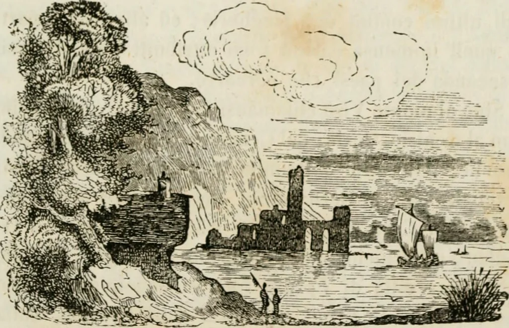 An illustration from Reminescenze e fantasie, 1841, leaf 138
