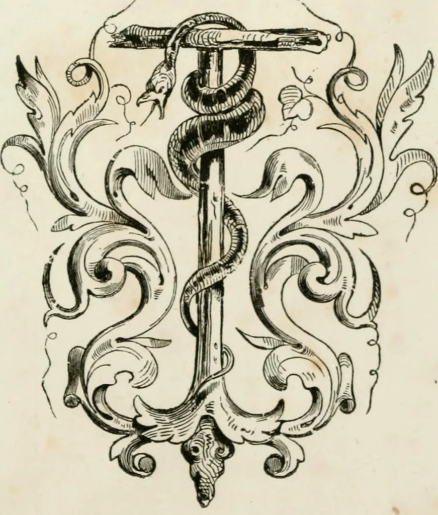 An illustration from Reminescenze e fantasie, 1841, leaf 318