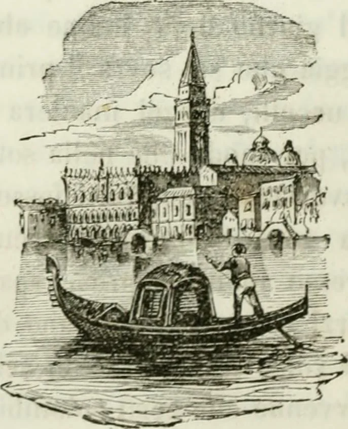 An illustration from Reminescenze e fantasie, 1841, leaf 53