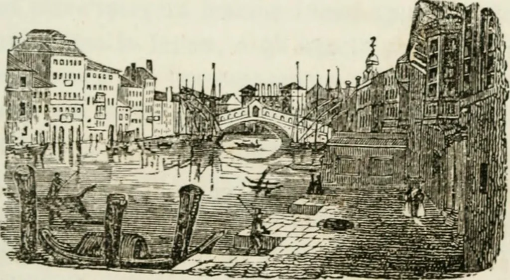 An illustration from Reminescenze e fantasie, 1841, leaf 72