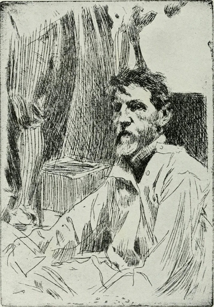An illustration from The reminiscences of Augustus Saint-Gaudens, 1913, leaf 135