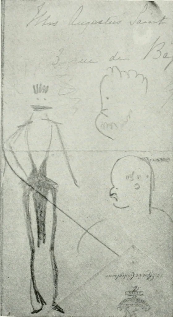 An illustration from The reminiscences of Augustus Saint-Gaudens, 1913, leaf 199