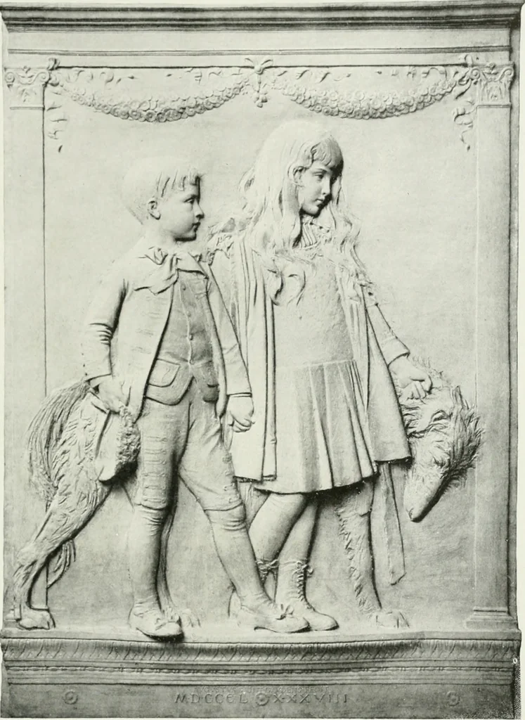 An illustration from The reminiscences of Augustus Saint-Gaudens, 1913, leaf 206